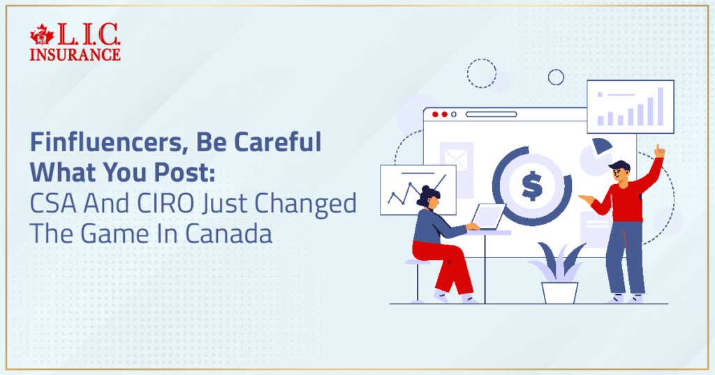 Finfluencers Hit by New CSA CIRO Rules In Canada